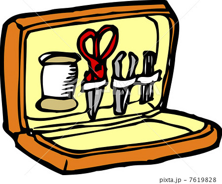 身だしなみセットのイラスト素材