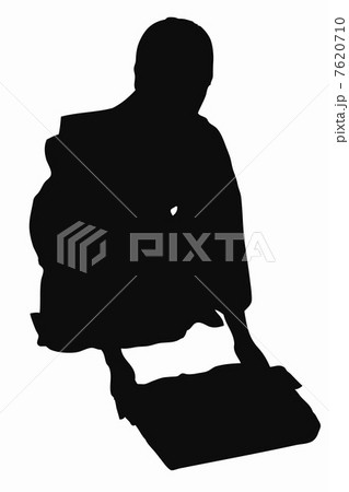 着物シルエット 7620710