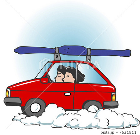 雪道ドライブ 7621911