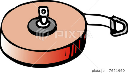 メジャーのイラスト素材