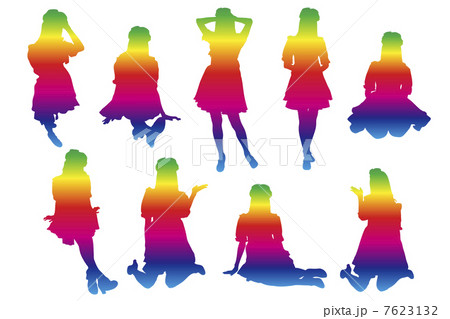 メイドシルエット 7623132