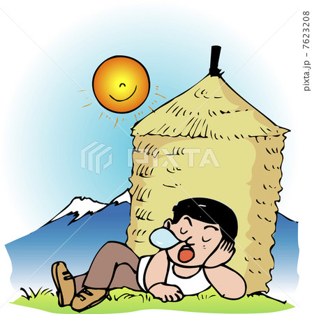 小春日和のイラスト素材