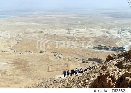 世界遺産マサダ要塞、蛇の道と死海 世界遺産マサダ要塞、蛇の道と死海 7623324