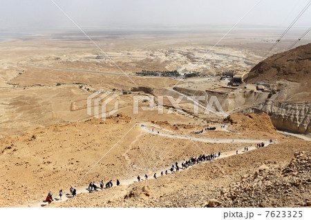 世界遺産マサダ要塞と死海の荒野 世界遺産マサダ要塞と死海の荒野 7623325