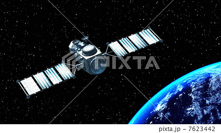 人工衛星 7623442