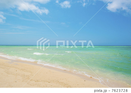 久米島・はての浜 7623728