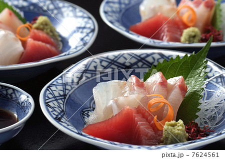 刺身 魚 魚料理 刺身盛り合わせ 刺身3点盛り 鮮魚 和食 日本食 刺身 魚 魚料理 刺身盛り合わせ 刺身3点盛り 鮮魚 和食 日本食 7624561