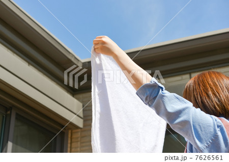 バスタオルを干す 7626561