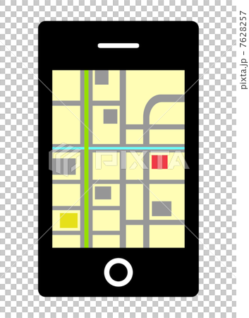 スマホで地図検索 7628257