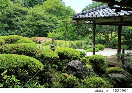 詩仙堂 庭園 7629964