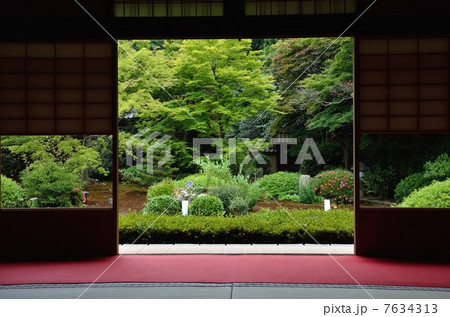 雲龍院の和室と庭園 雲龍院の和室と庭園 7634313