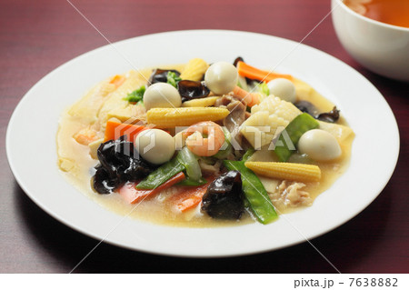 八宝菜と中華スープ 八宝菜と中華スープ 7638882