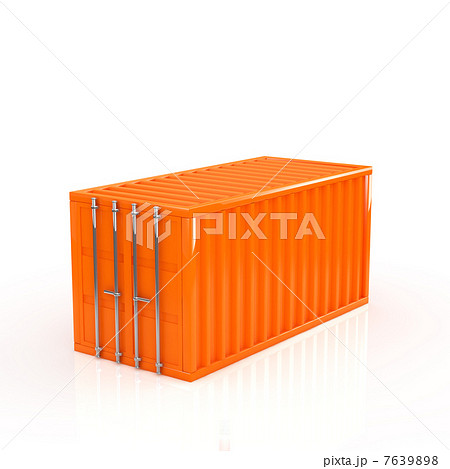 コンテナのイラスト素材