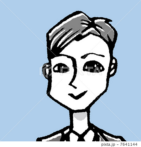 男性の顔 7641144