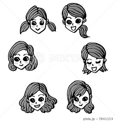 女子の顔 7641153