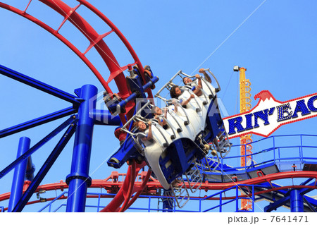 コニーアイランドのジェットコースター コニーアイランドのジェットコースター 7641471