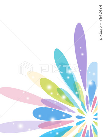 花の背景素材 花の背景素材 7642434