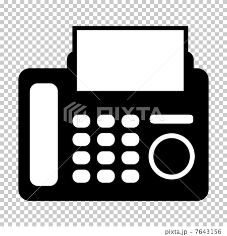 facsimile, phone, pictogram 7643156