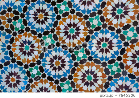 moroccan vintage tile background 7645506