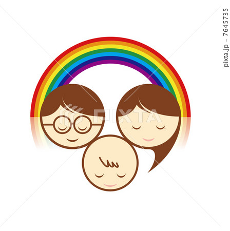 赤ちゃんと夫婦 7645735