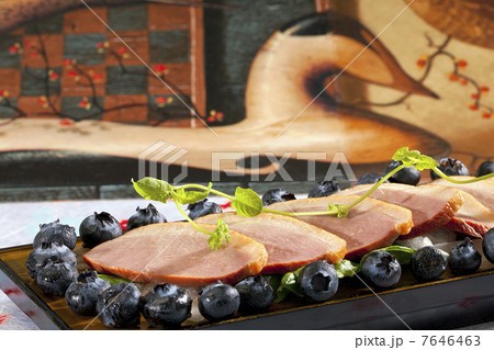 鴨肉の燻製ハム 鴨肉の燻製ハム 7646463