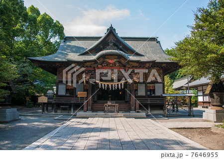 秩父神社拝殿 7646955