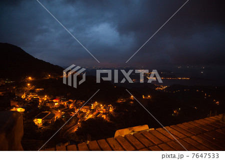 九份(台湾)の夜景 九份(台湾)の夜景 7647533