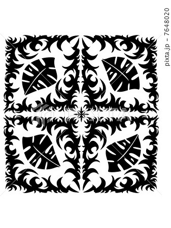 タヒチ柄 ベタパターン タヒチ柄 ベタパターン 7648020