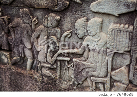 アンコールワット遺跡群 7649039