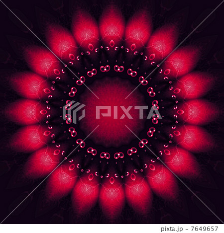 Abstract pattern with bubbles 7649657