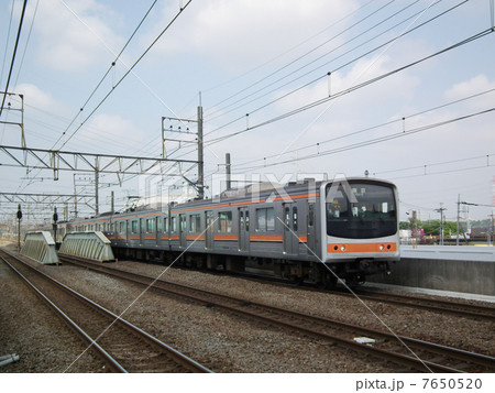 武蔵野線　205系　メルヘン　新座駅 7650520