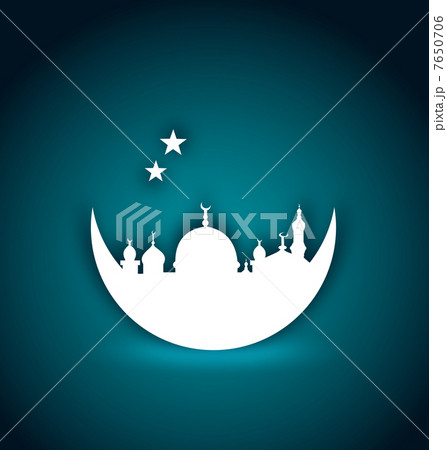 Greeting card for Ramadan Kareem 7650706