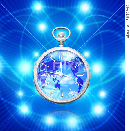 11時59分／世界地図の時計 7650940