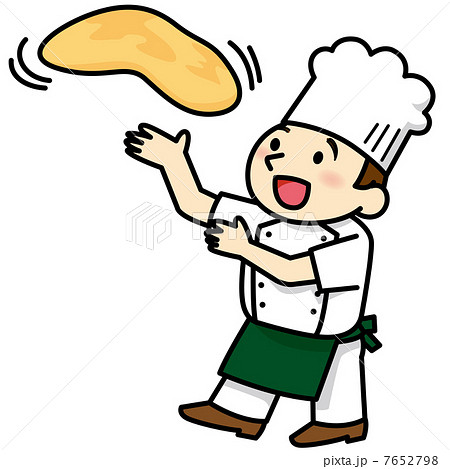 ピザを回す職人 ピザを回す職人 7652798