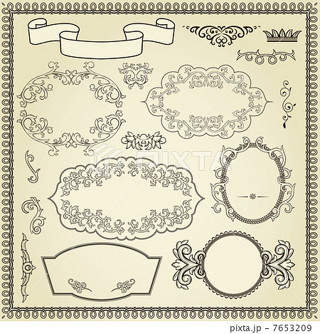Set of design elements 7653209