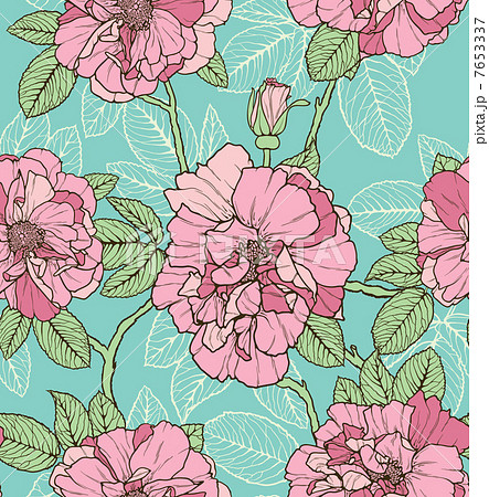 Floral seamless pattern 7653337