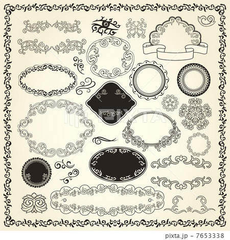 Set of design elements 7653338