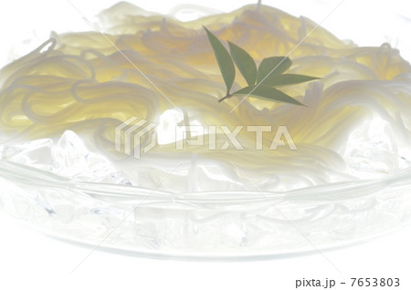 冷し素麺 冷し素麺 7653803