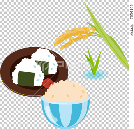 Rice and ear rice 7654106