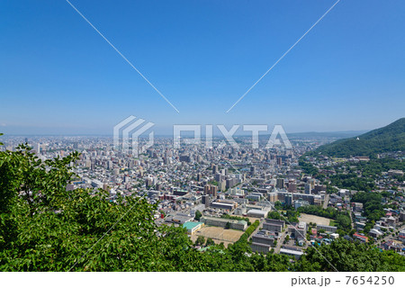 札幌市街地（円山山頂から） 7654250