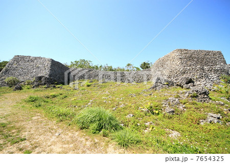 糸数城・城壁 糸数城・城壁 7654325