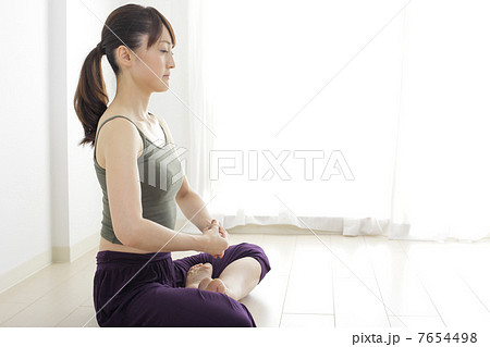 座禅の写真素材
