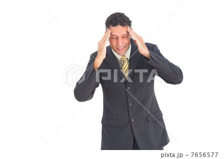 Worried businessman 7656577