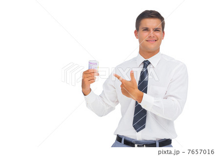Businessman showing a lot of cash 7657016