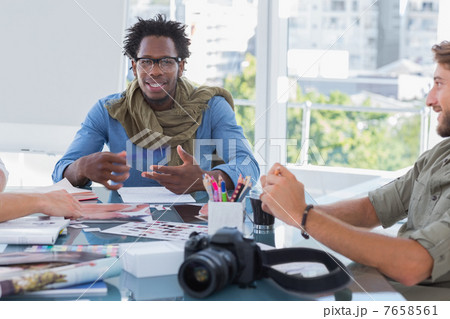 Photo editors brainstorming Photo editors brainstorming 7658561