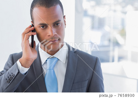 Businessman on a call 7658930