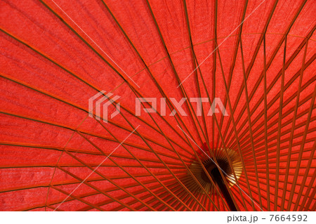 和傘のアップ 7664592