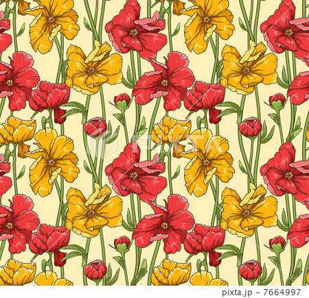 Floral seamless pattern 7664997