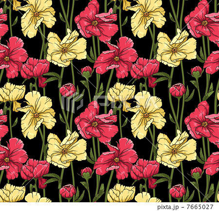 Elegant floral seamless pattern 7665027