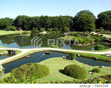 岡山・後楽園、唯心山からの眺め 岡山・後楽園、唯心山からの眺め 7665598